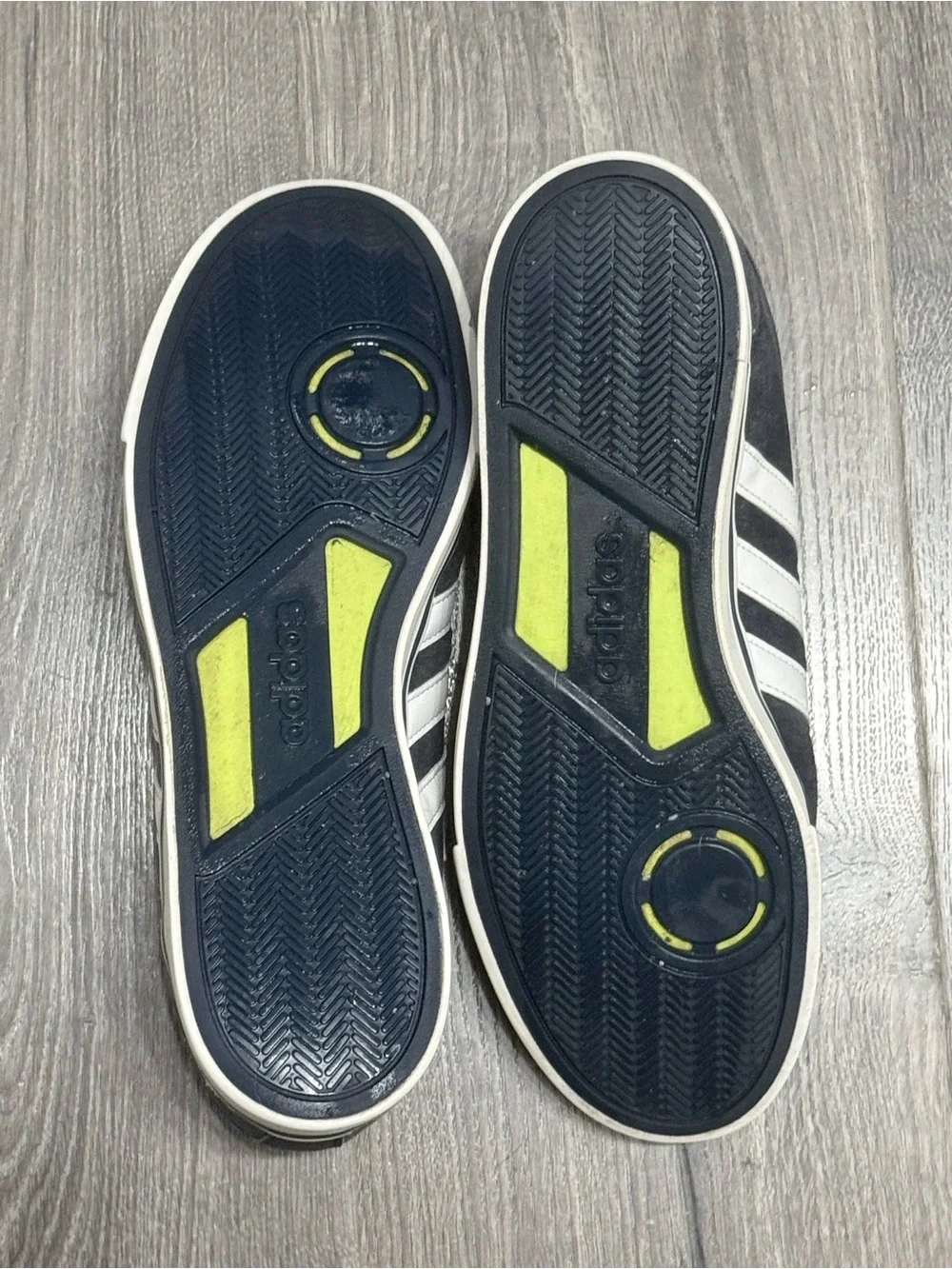 adidas Neo Cloudfoam Navy Suede Sneakers men’s size 10.5